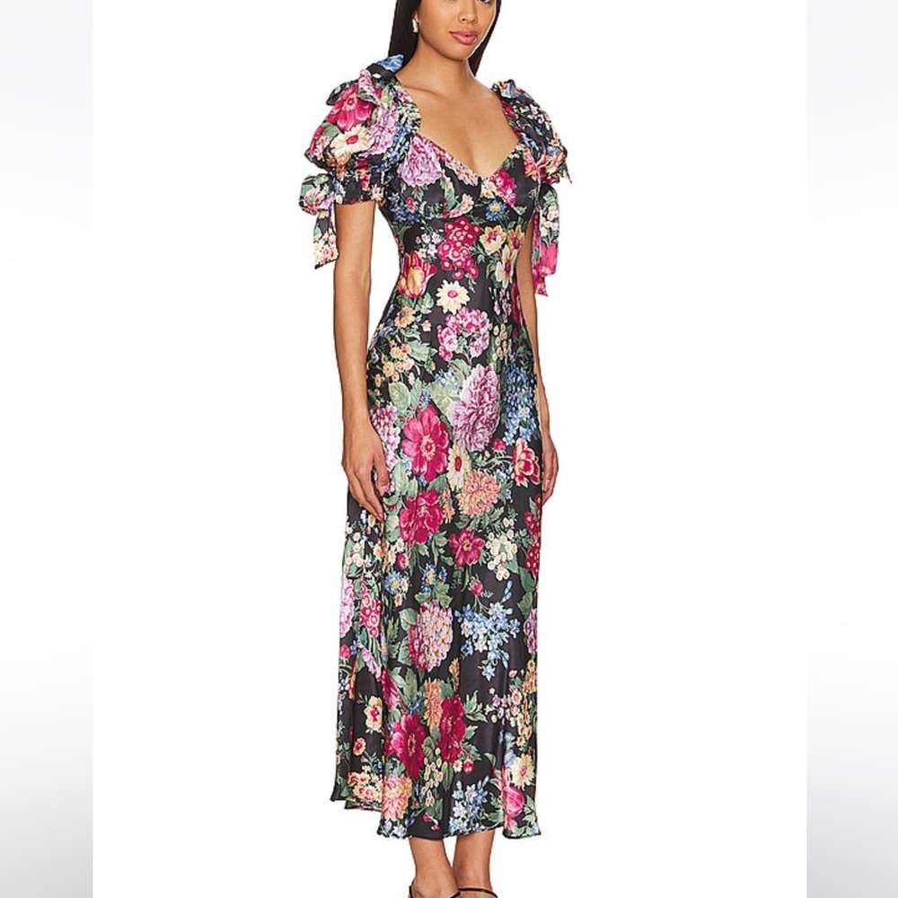 Selkie The Poet Slip Dress in Puck XL